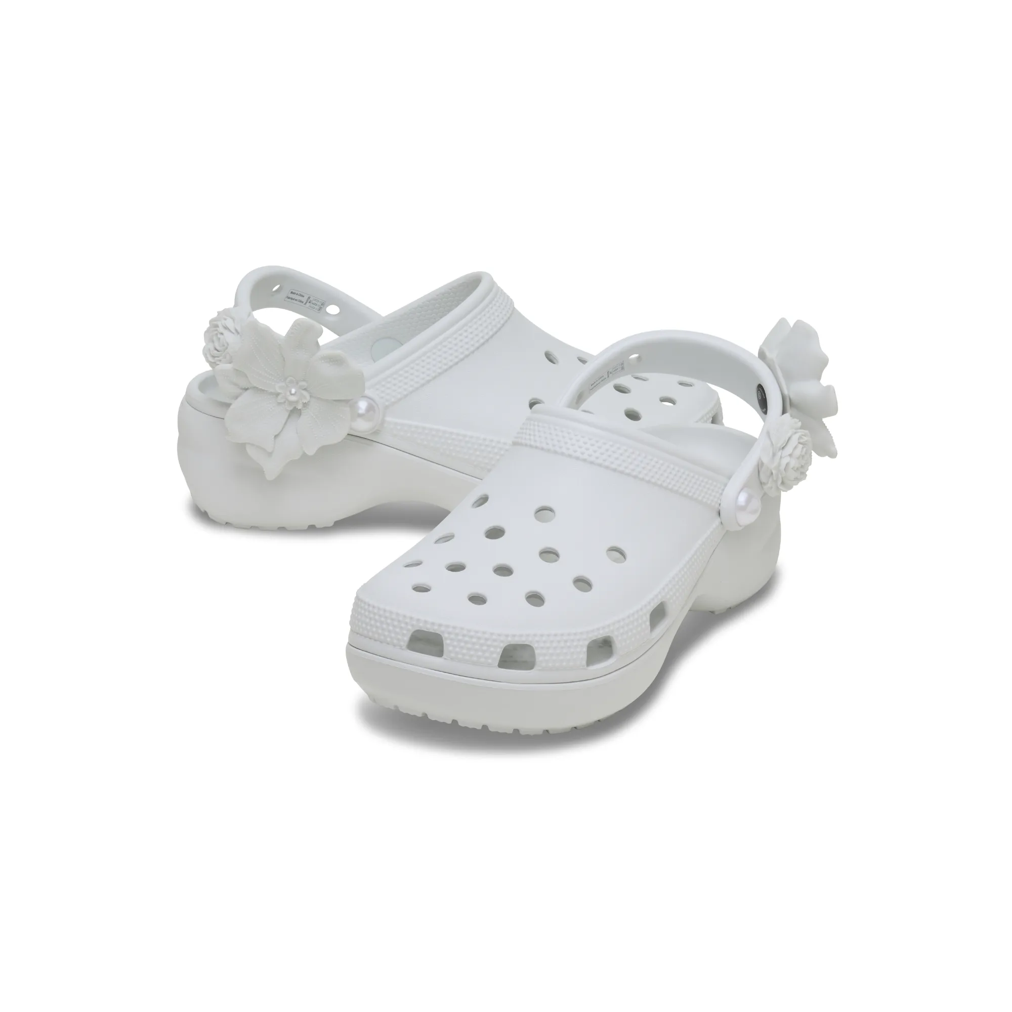 รองเท้าลำลองผู้หญิง CLASSIC PLATFORM BOUQUET CLOG