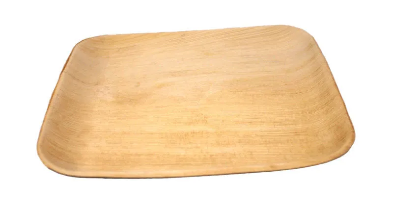 8" Square Flat Festivalware Palm Plate (case)