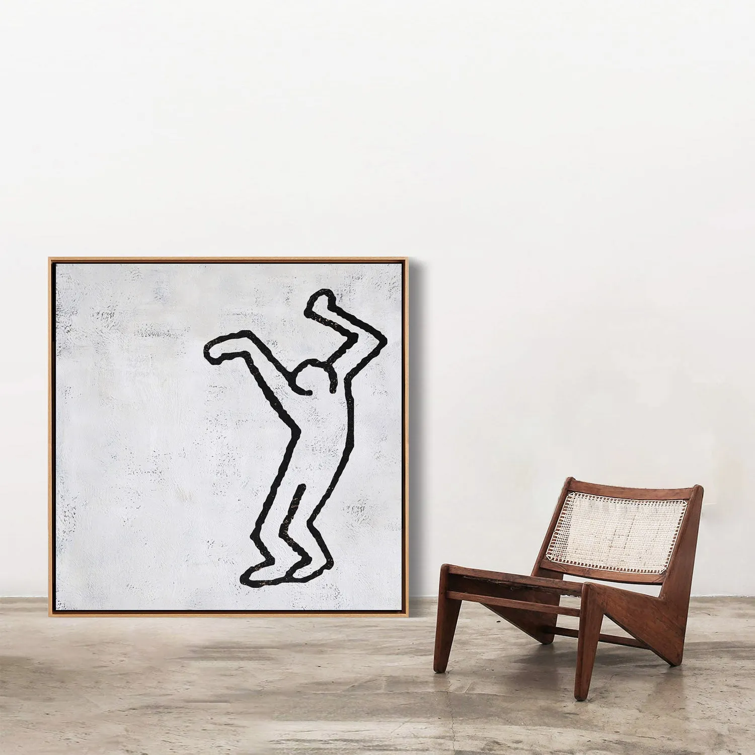 Abstract Dancing Man Painting H207S