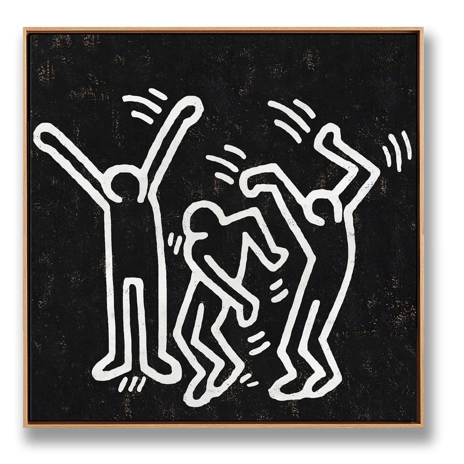 Abstract Dancing Man Painting H318SR