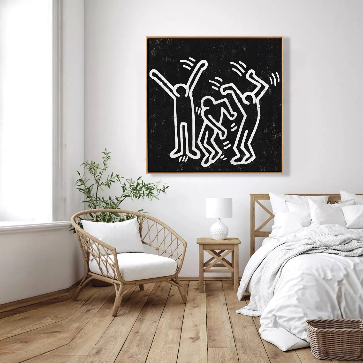 Abstract Dancing Man Painting H318SR