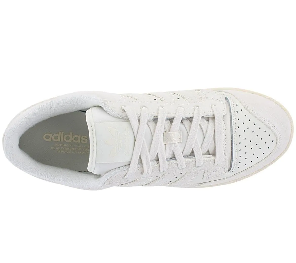adidas Originals Centennial 85 Leather Low - Herren Sneakers Schuhe Leder Weiß IE7233