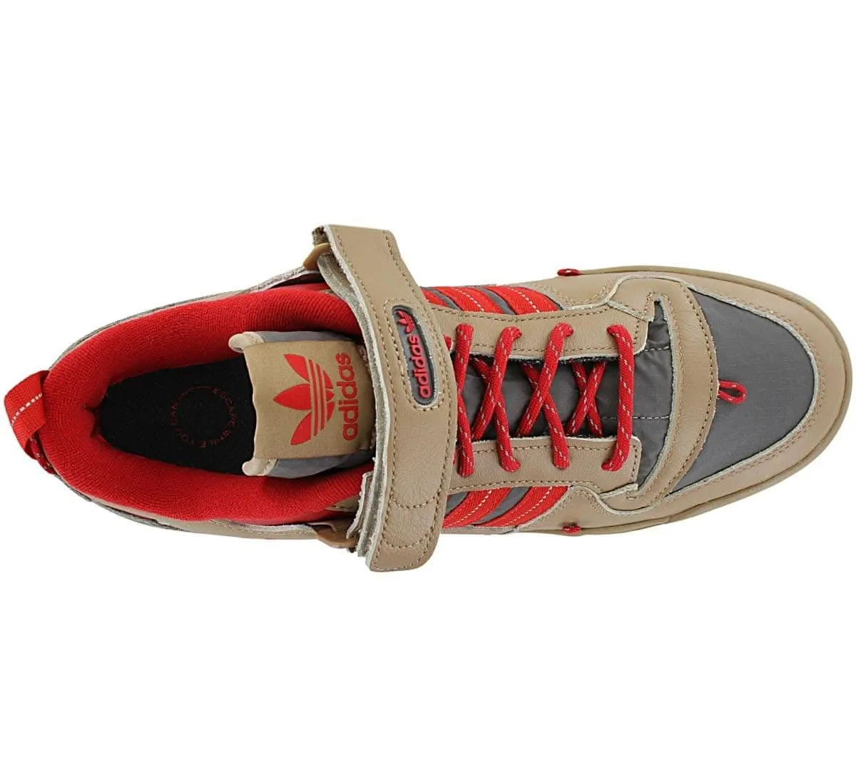 adidas Originals Forum 84 Camp Low - Cardboard Scarlet - Herren Sneakers Schuhe Leder Braun GV6785
