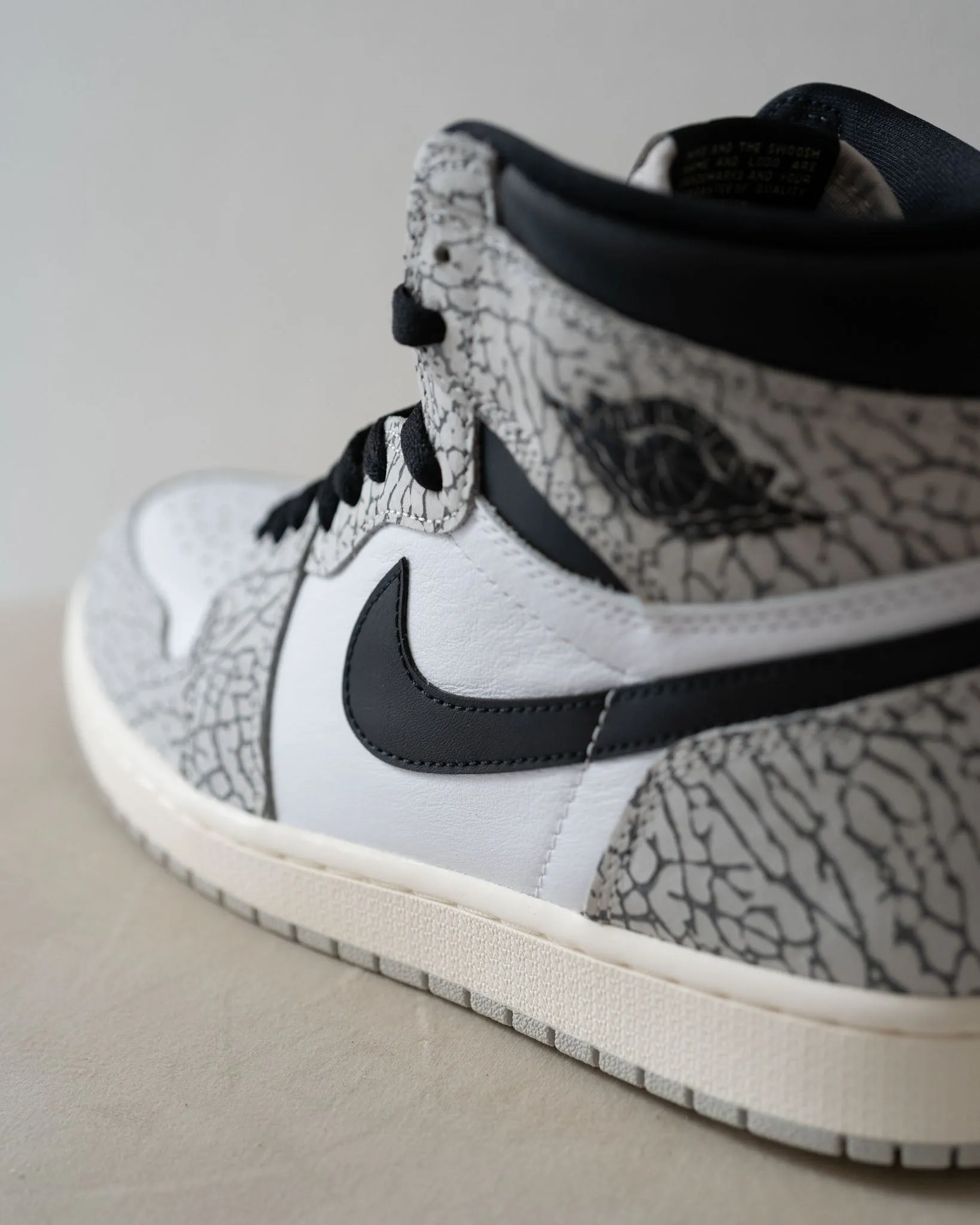Air Jordan 1 High OG White Cement