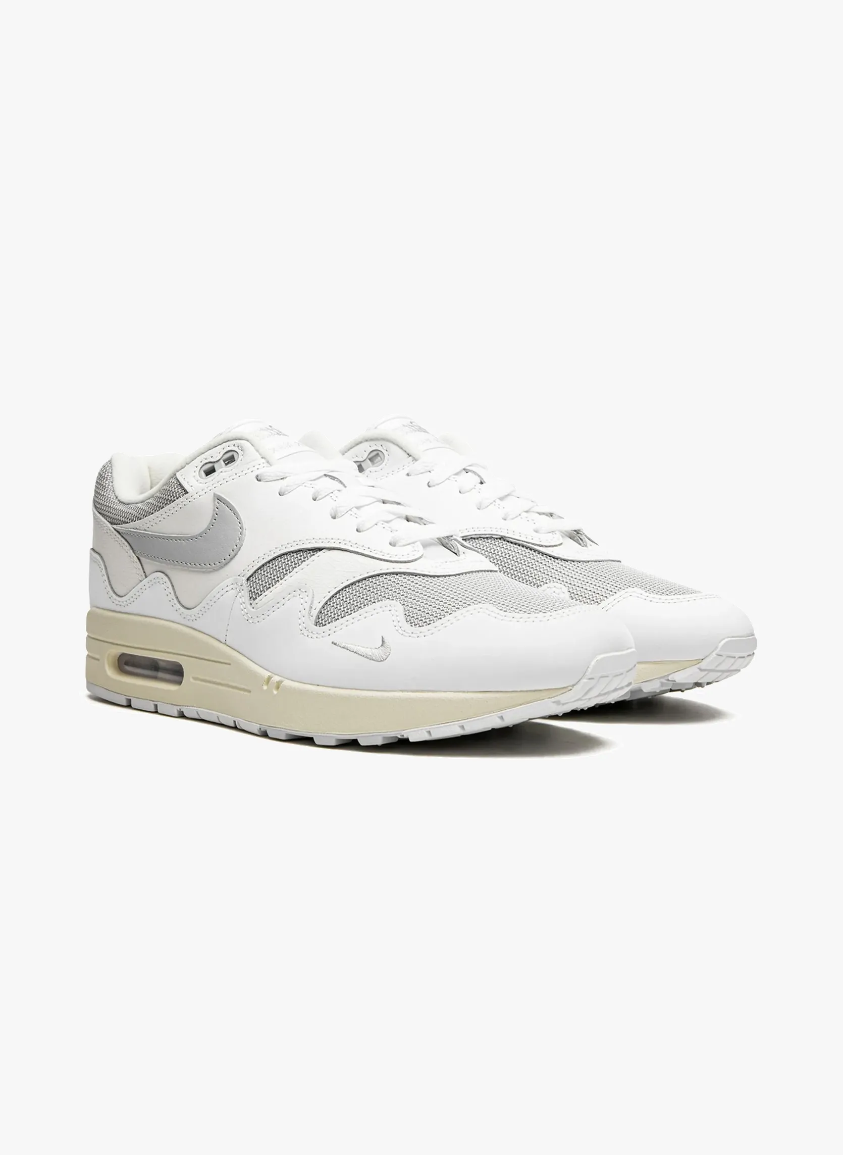 Air Max 1 Patta White Grey