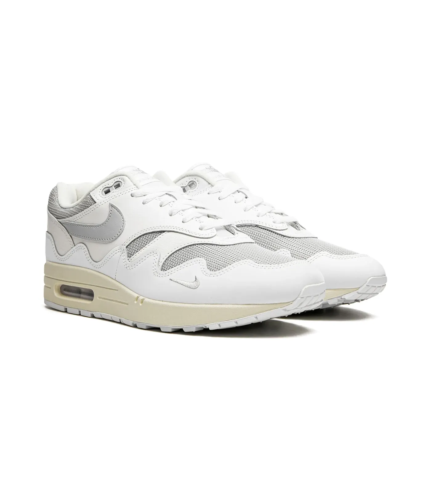 Air Max 1 Patta White Grey