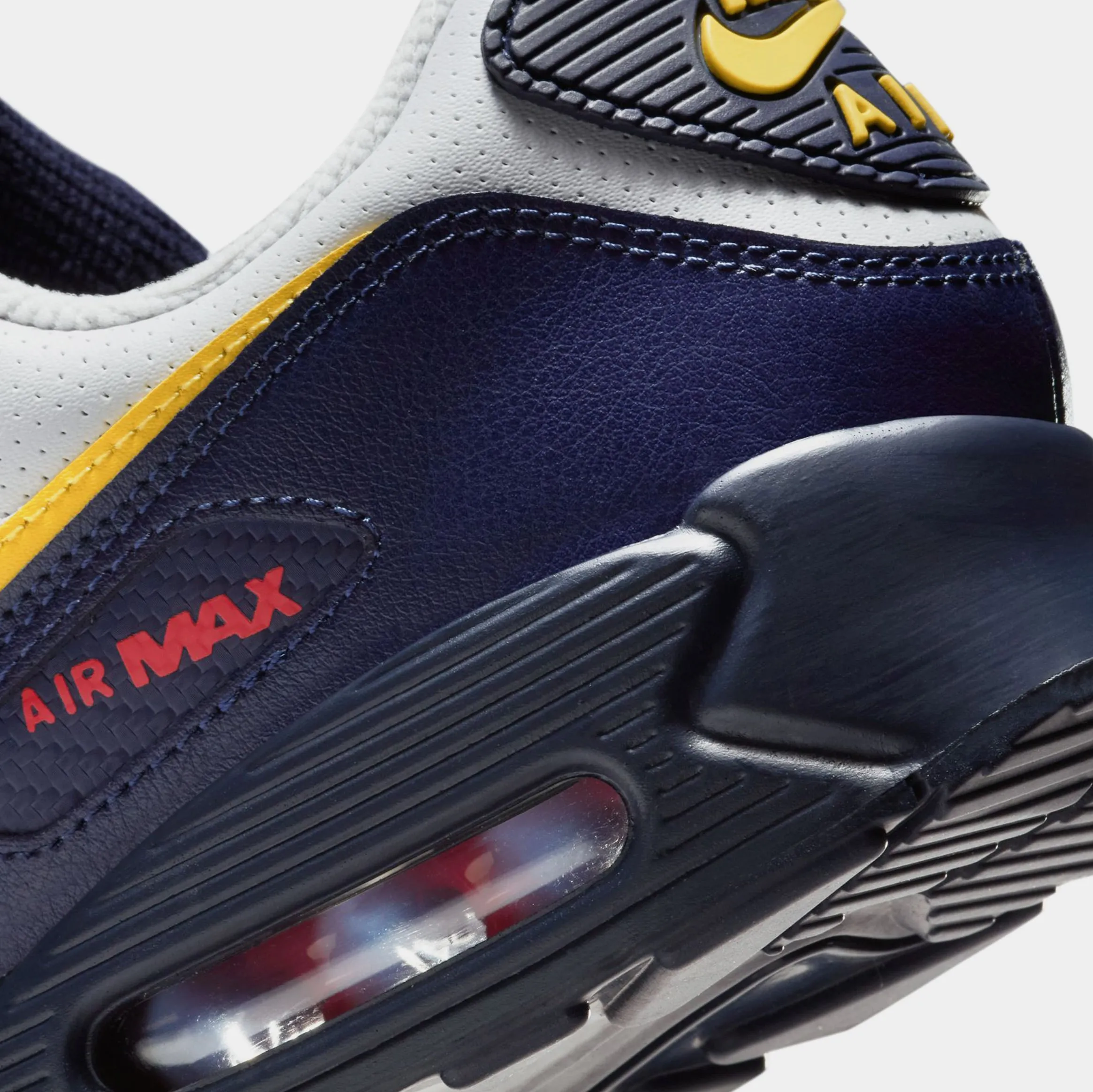 Air Max 90 Mens Running Shoes (Neutral Grey/Tour Yellow/Obsidian)