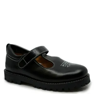 Angulus Black Chunky Mary Jane