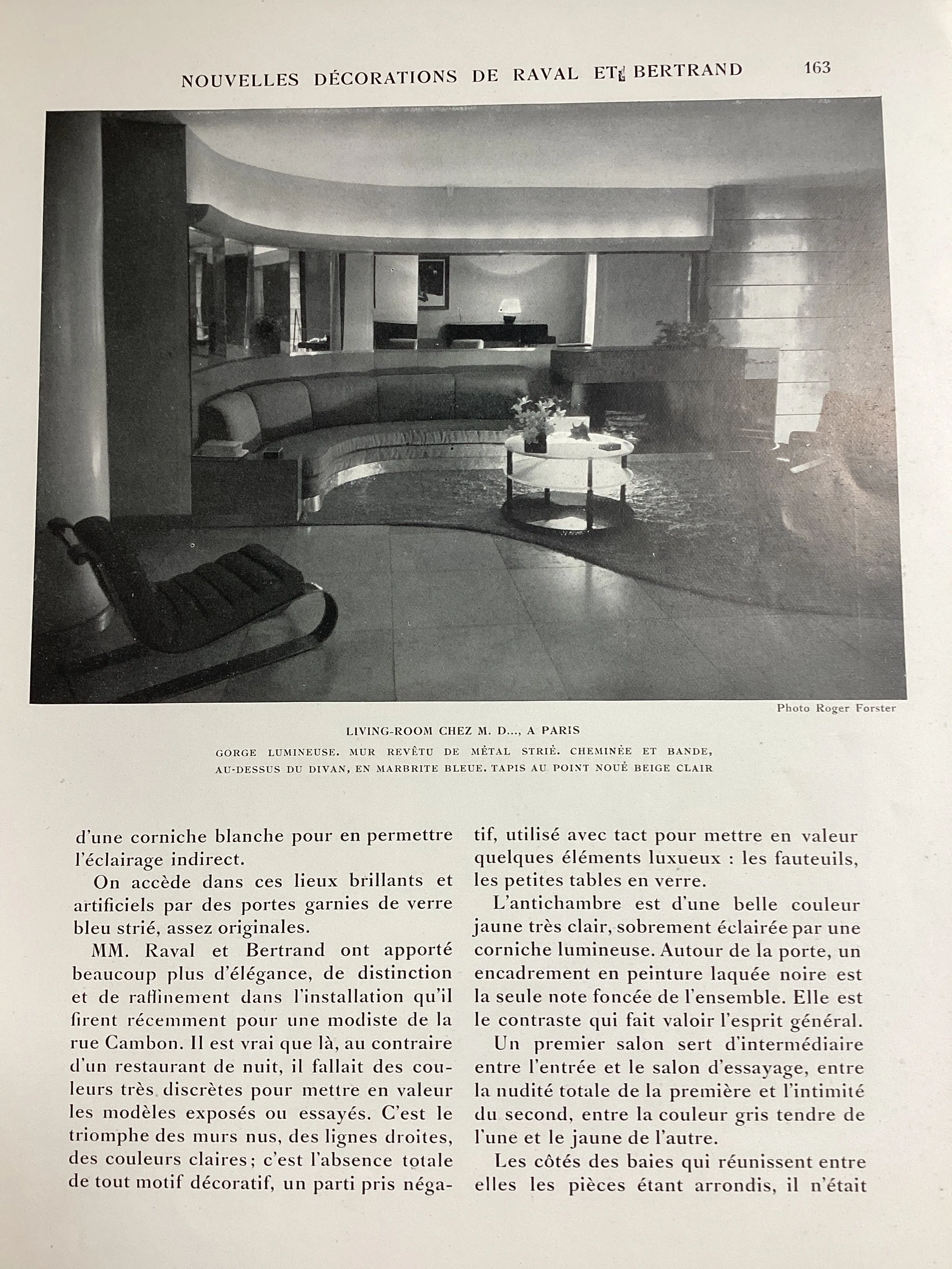 Art et Decoration magazine, Juin 1932