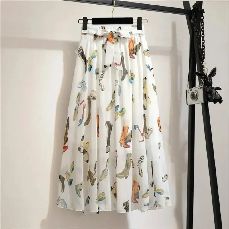 Aurelia | Midi Skirt with Playful Elegance