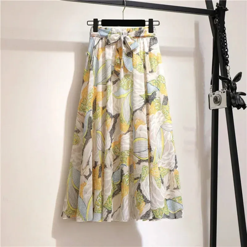 Aurelia | Midi Skirt with Playful Elegance