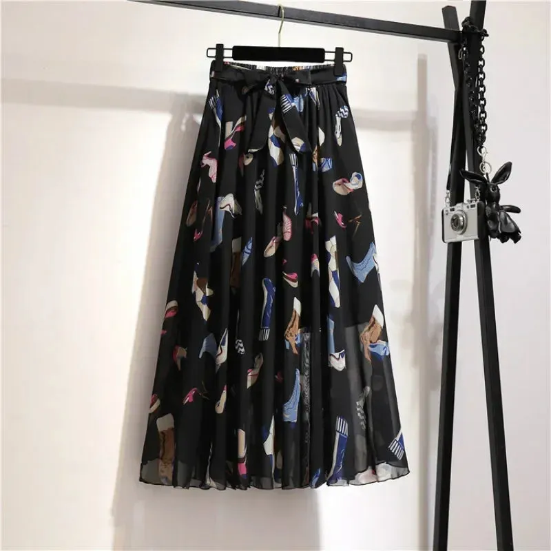 Aurelia | Midi Skirt with Playful Elegance