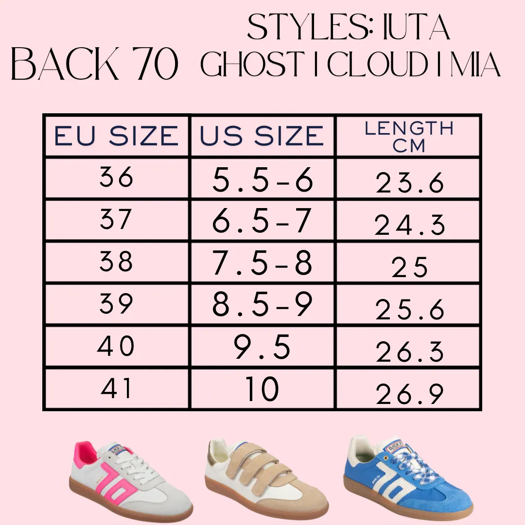 BACK70 Mias Sneaker - White Beige