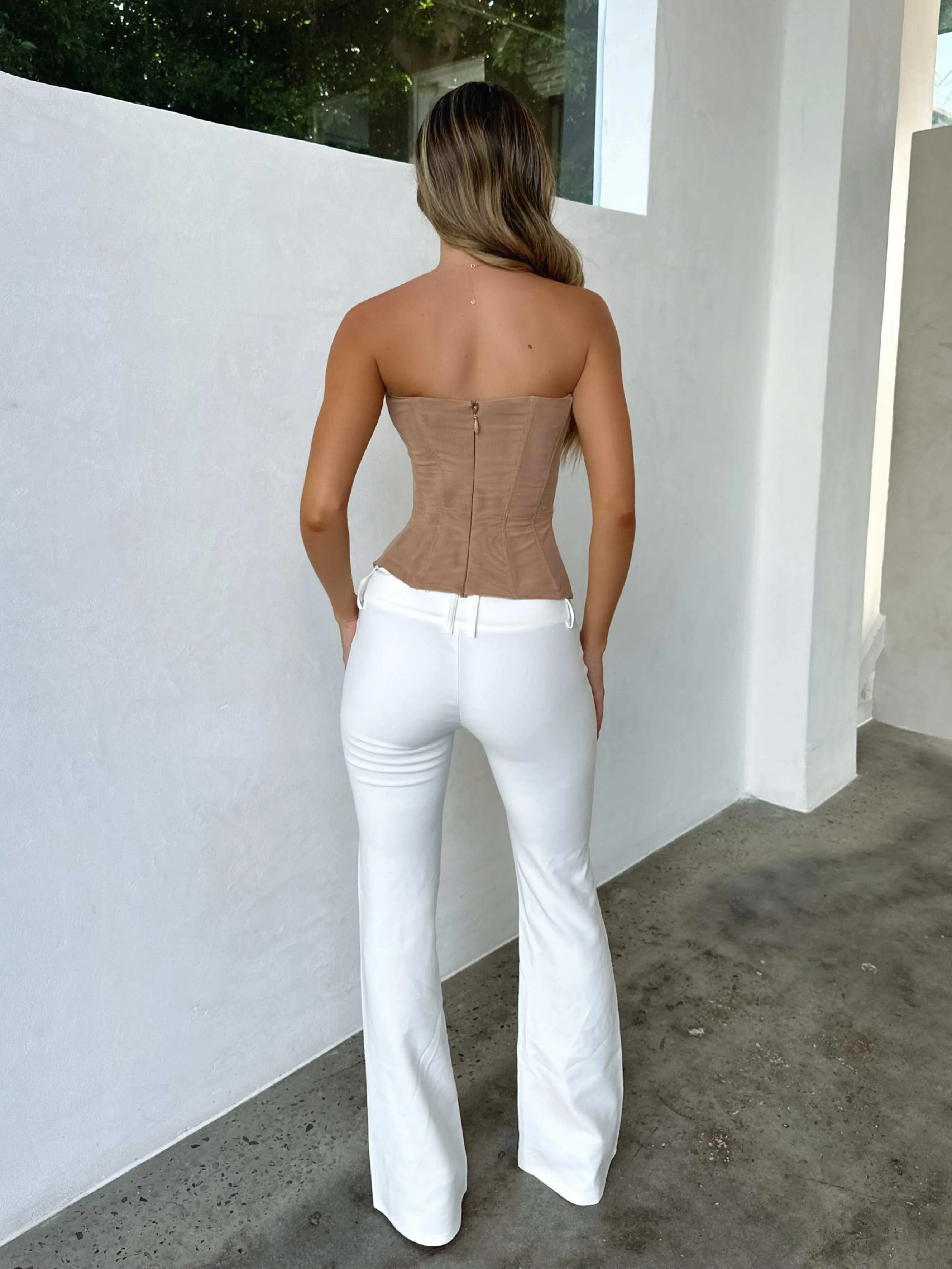 BELLINI SUIT PANT WHITE