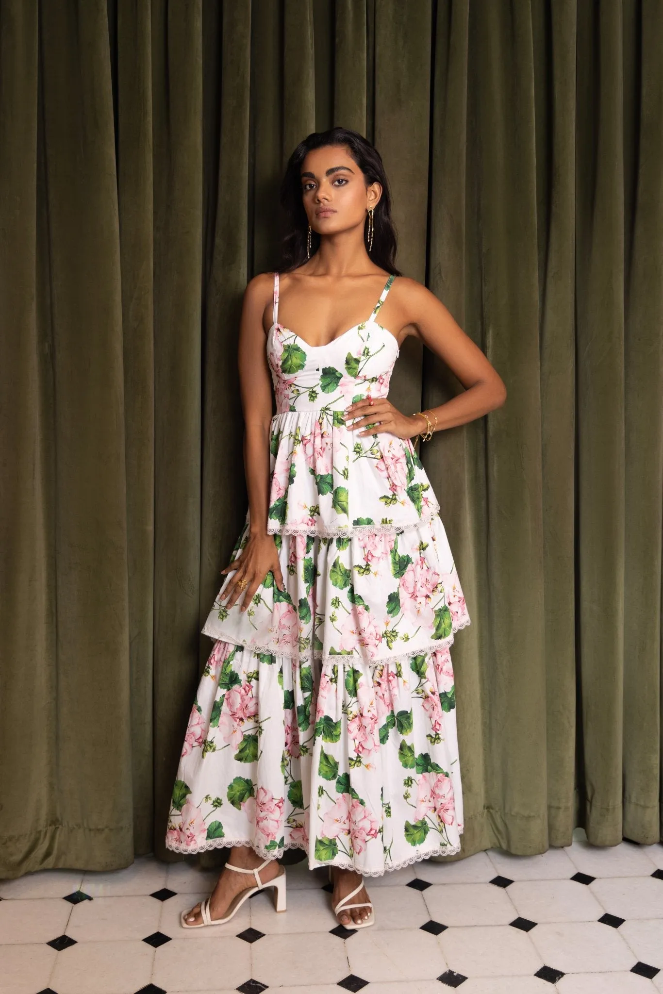 Blossom Whimsy Maxi Dress