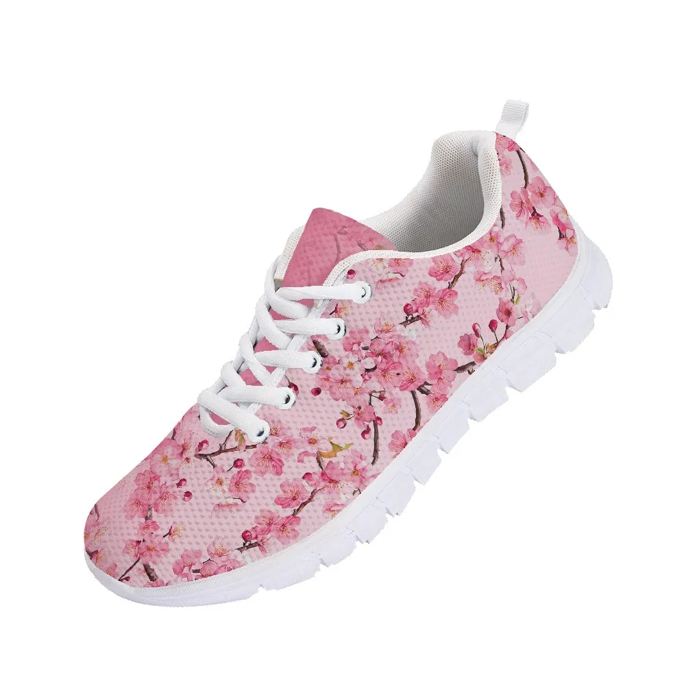 Blush Blossom Running Shoes