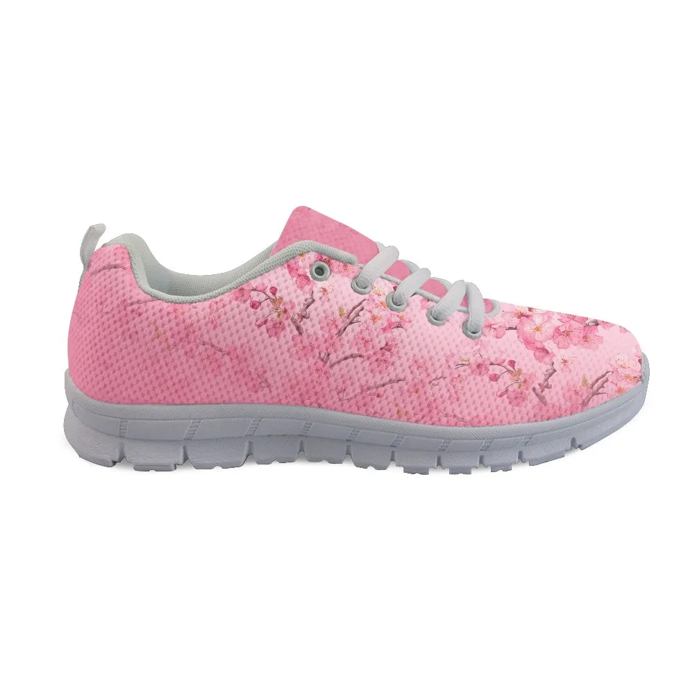 Blush Blossom Running Shoes