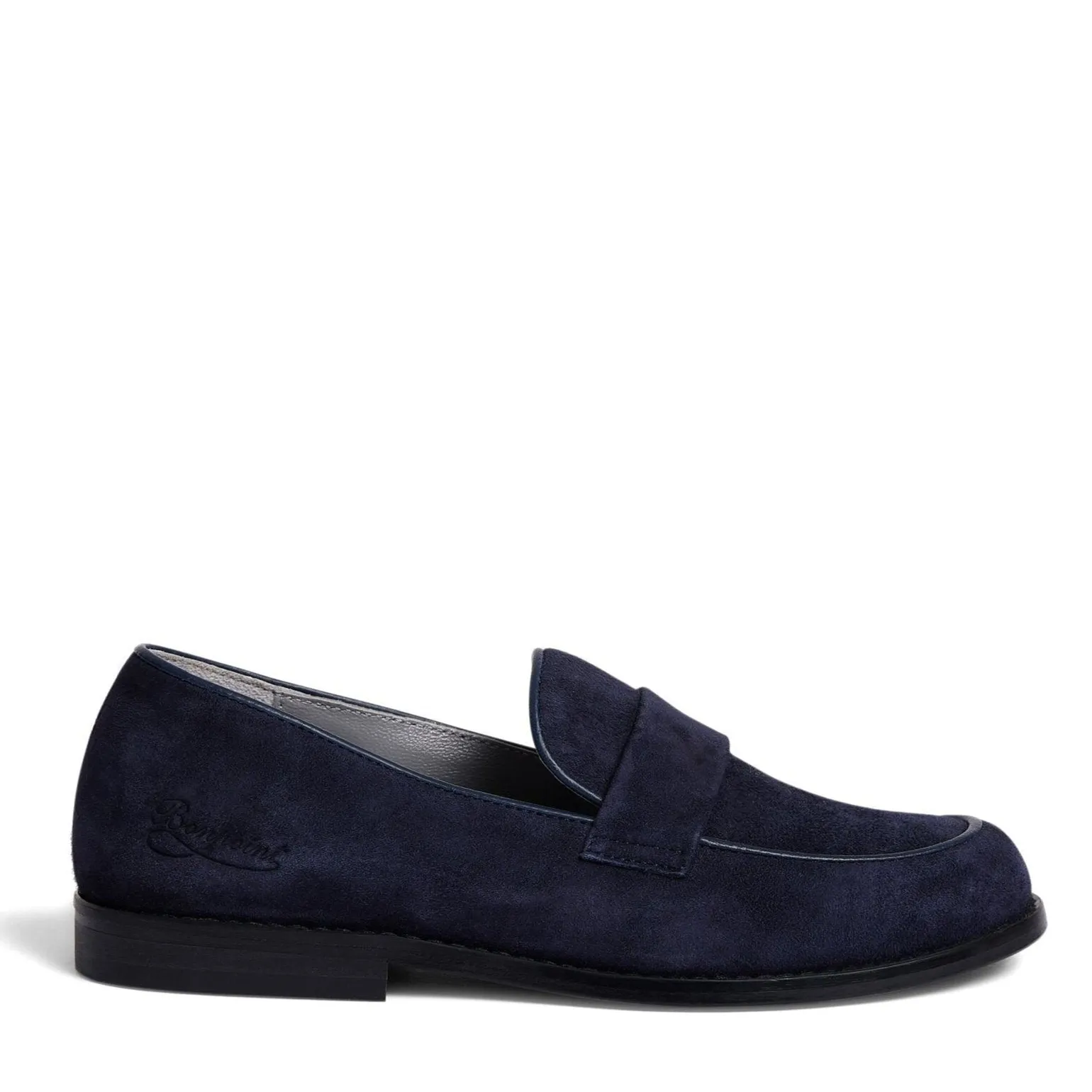 Bonpoint Navy Suede Loafer