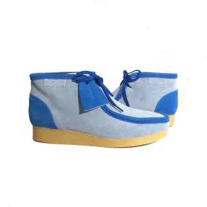British Walkers New Castle Men's Two Tone Suede High Tops Ankle Boots