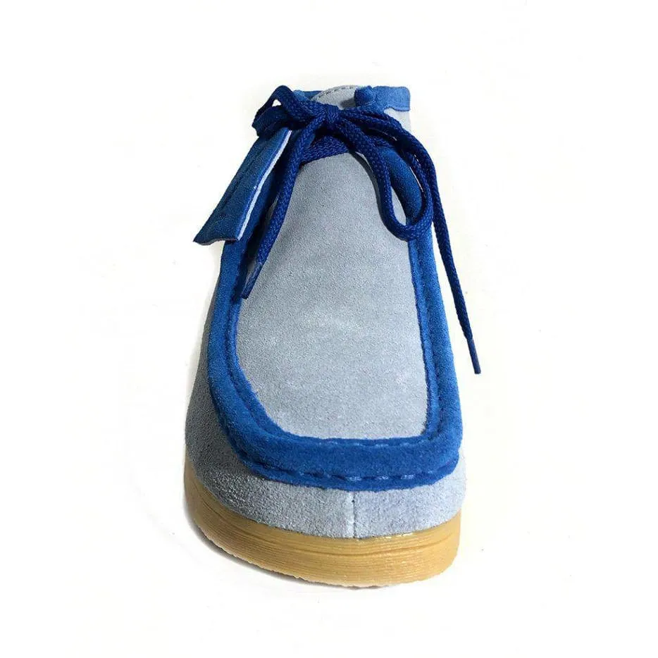 British Walkers New Castle Men's Two Tone Suede High Tops Ankle Boots