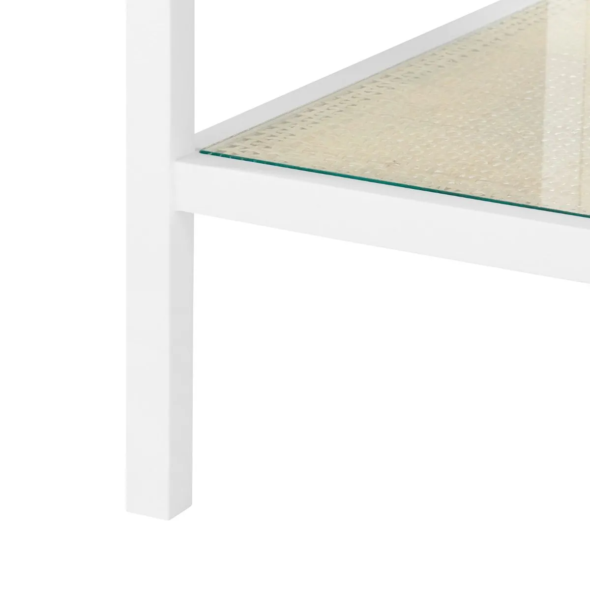 Caanan 1-Drawer Side Table / Vanilla