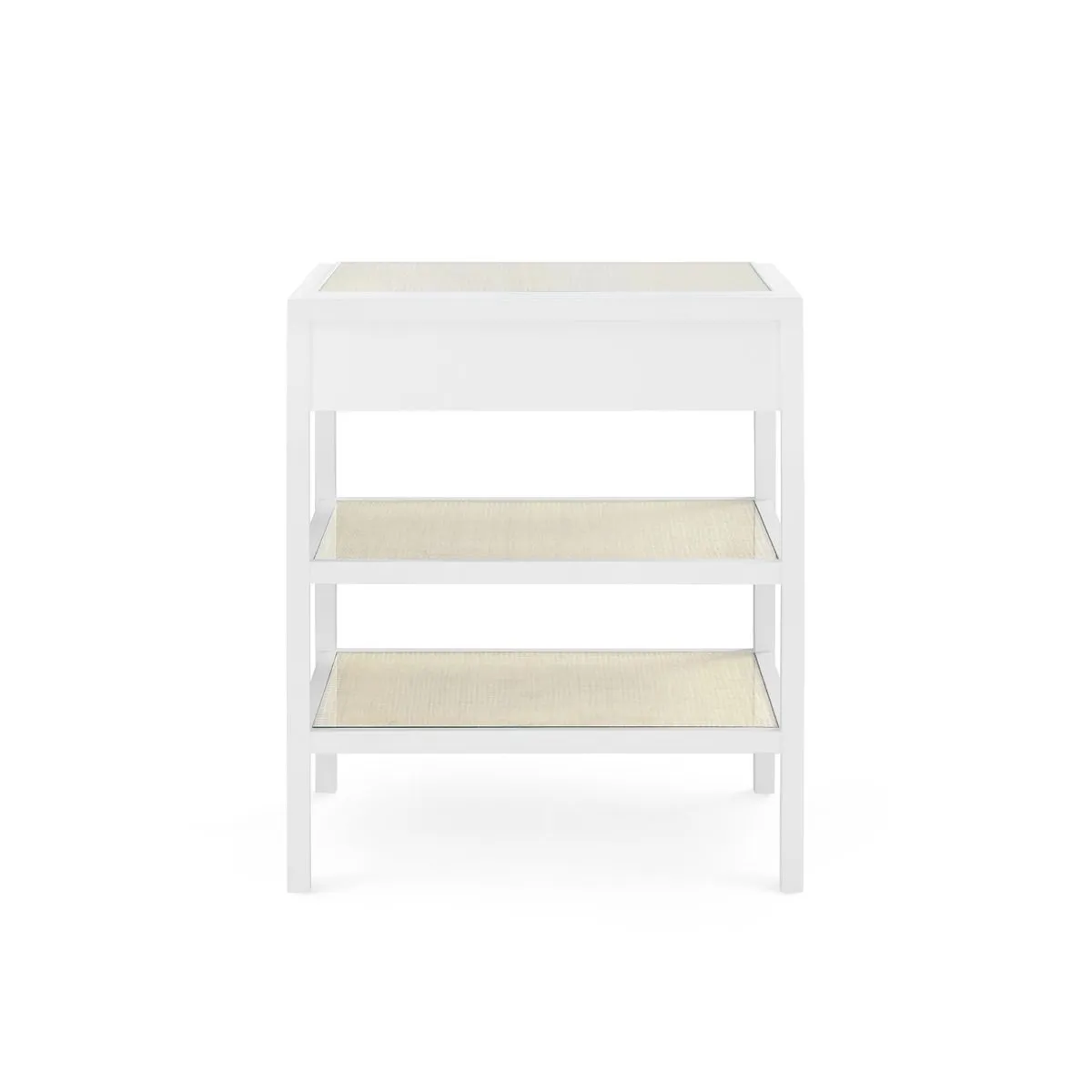 Caanan 1-Drawer Side Table / Vanilla
