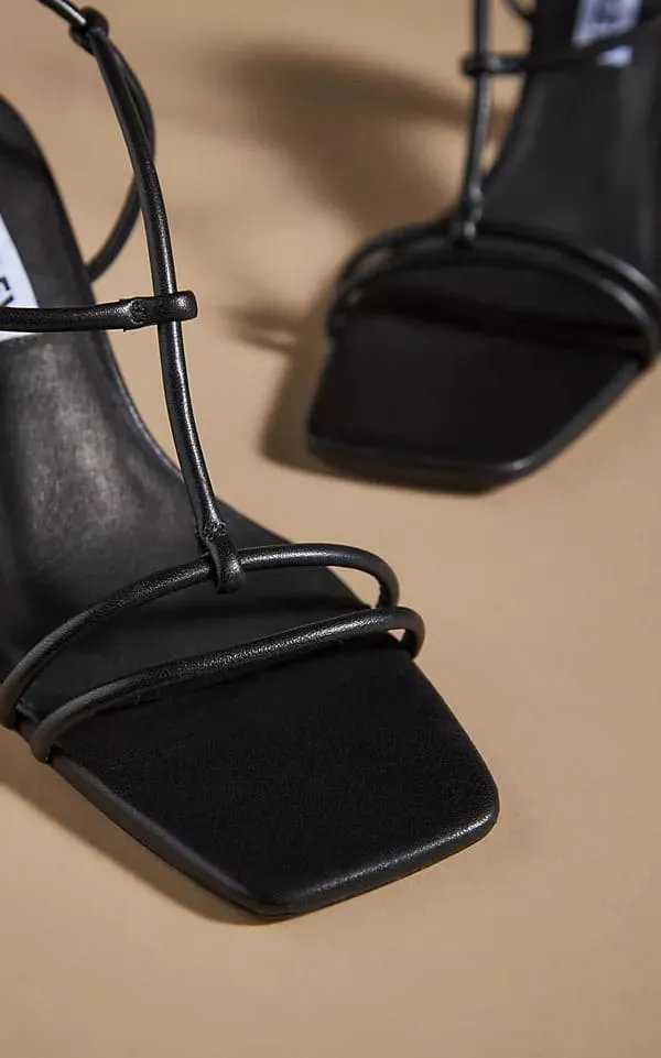 Caverley - Coco Knotted Strappy Chain Heels