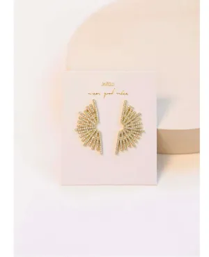 Celestial Sunburst Modern Earring
