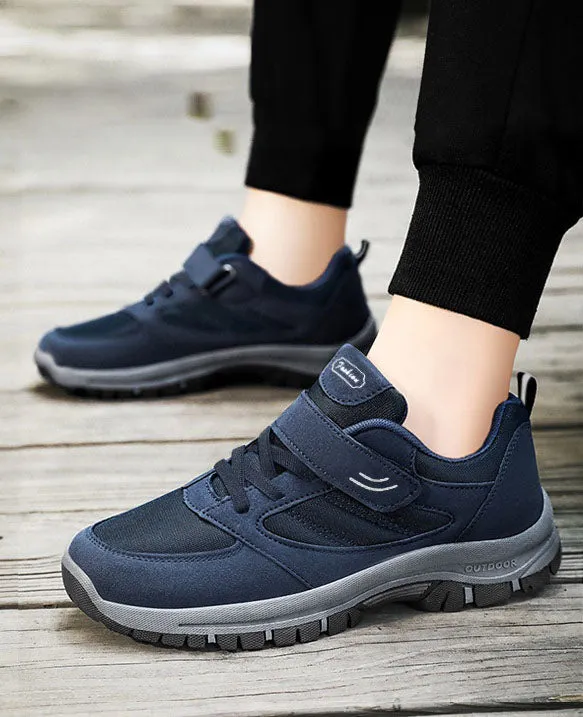 Classic Minimalist Water-Resistant Sneakers for Hiking and Outdoor Activities