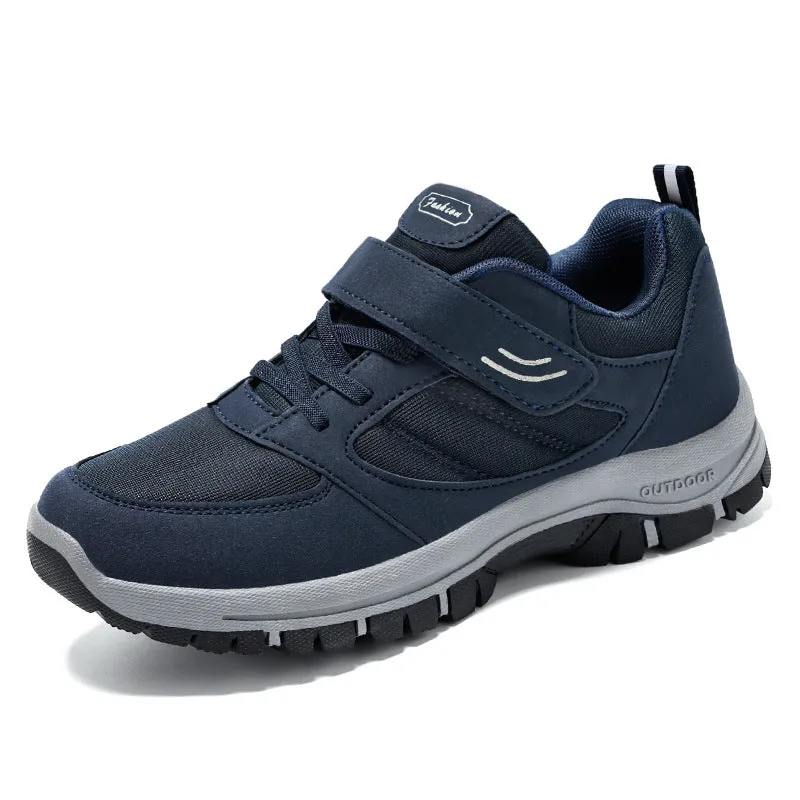 Classic Minimalist Water-Resistant Sneakers for Hiking and Outdoor Activities