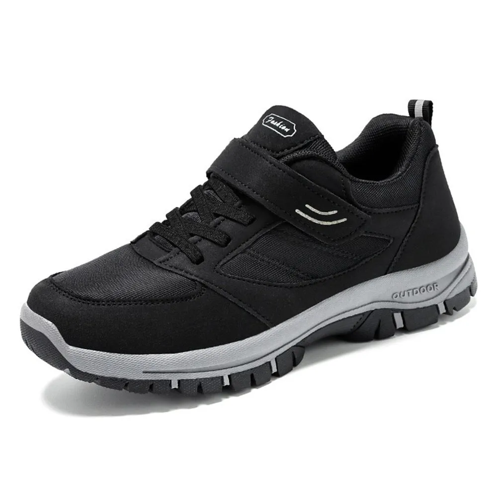 Classic Minimalist Water-Resistant Sneakers for Hiking and Outdoor Activities