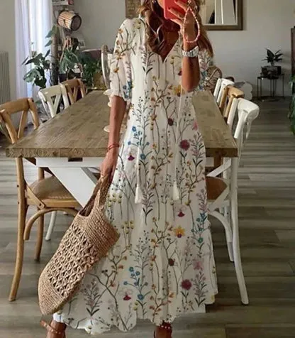 Colette - Elegant Boho Dress