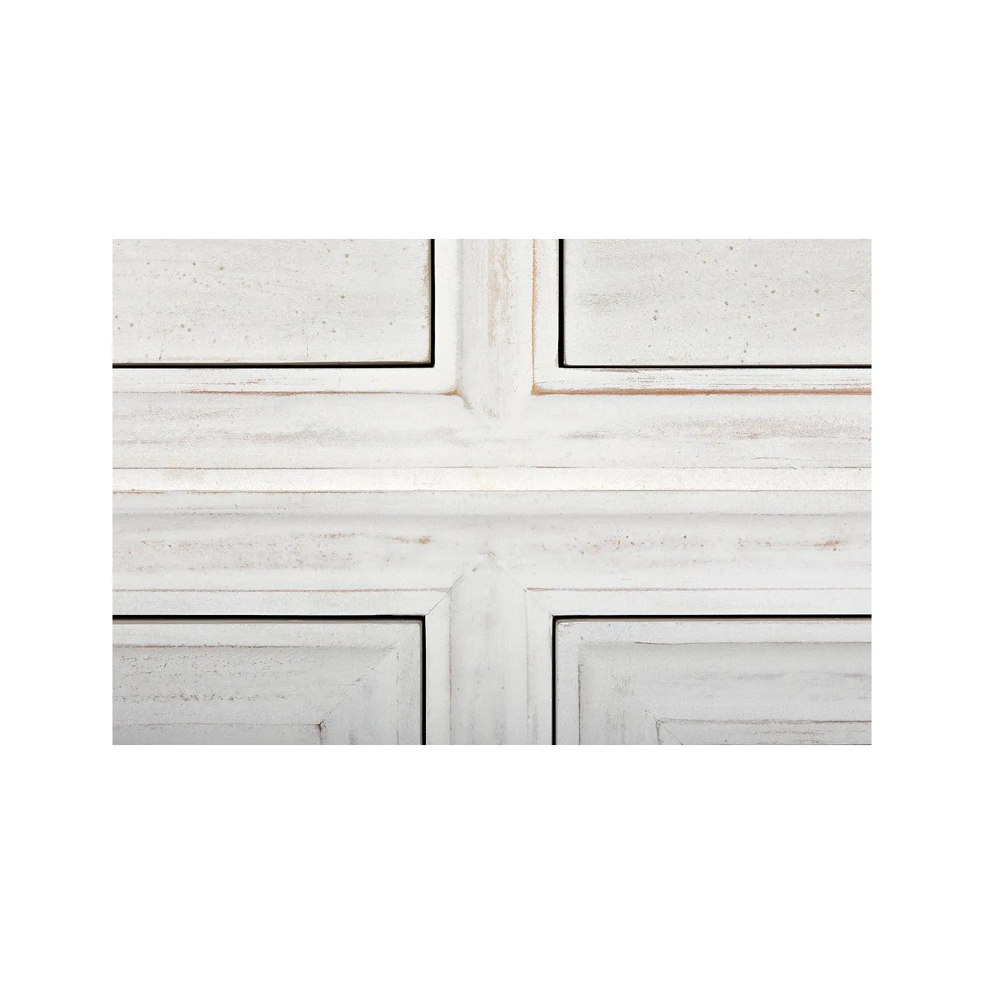 Conrad 6 Drawer Dresser, White Wash