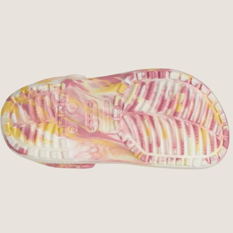 Crocs Kids Classic Glow Marbled Clog