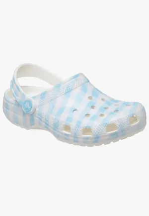 Crocs Unisex Classic Clog - Gingham Blue