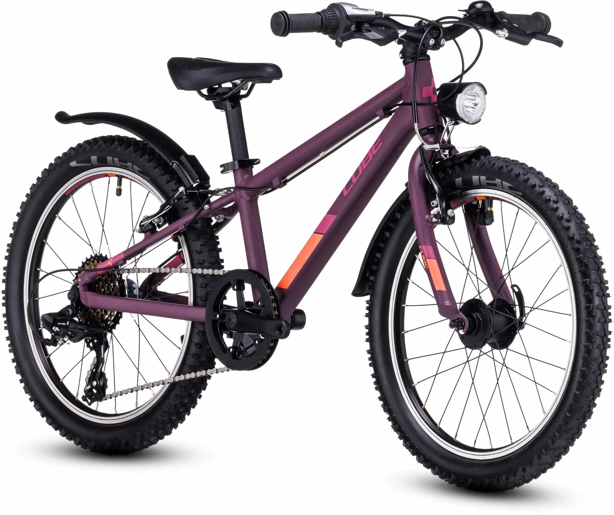 CUBE ACID 200 ALLROAD PURPLE/ORANGE