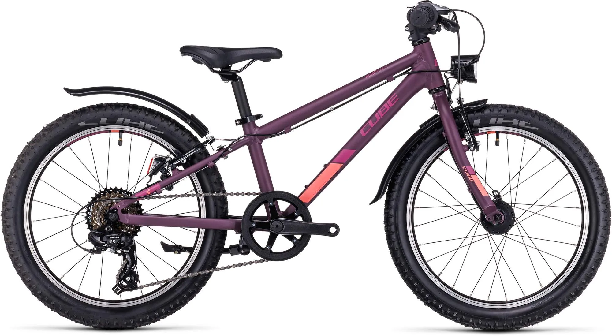 CUBE ACID 200 ALLROAD PURPLE/ORANGE