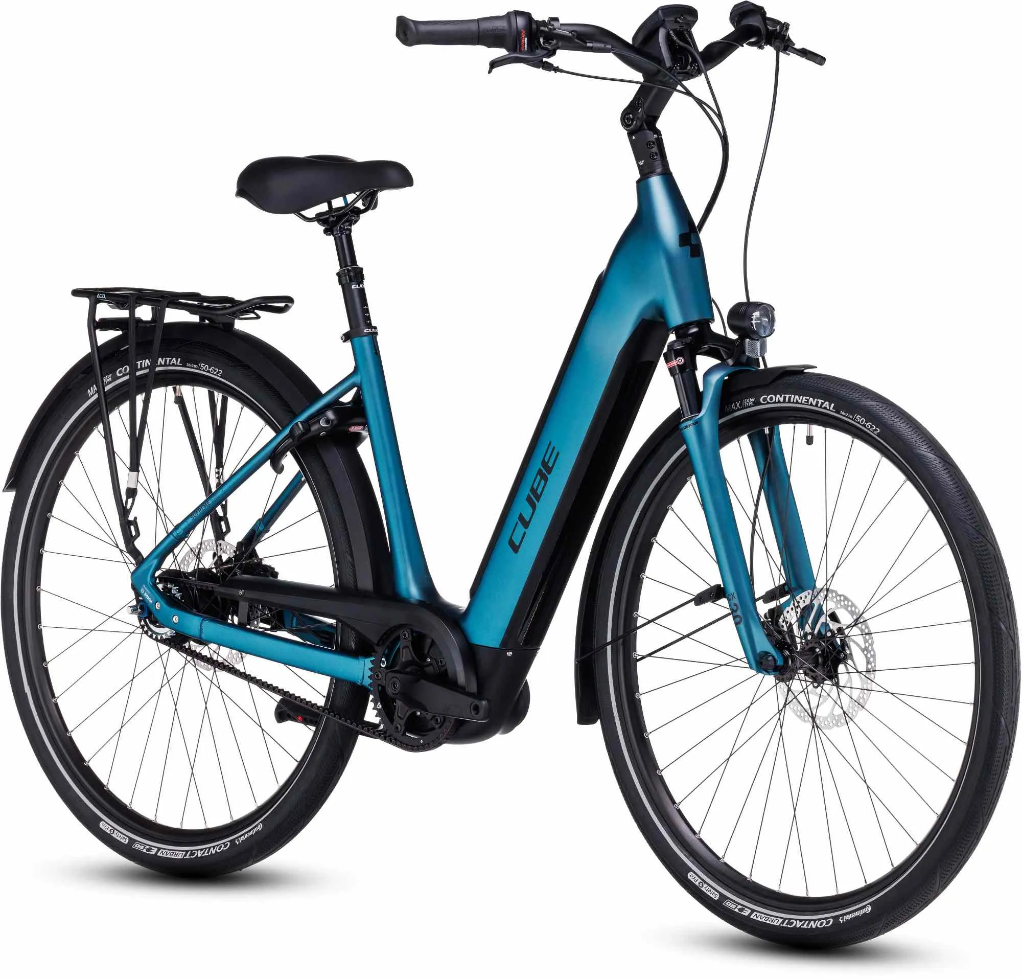 CUBE SUPREME HYBRID EXC 500 BLUE/BLACK