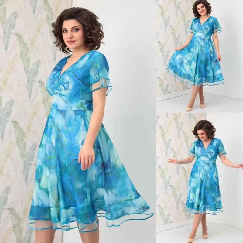 Dana™ - Airy Midi Dress for Women