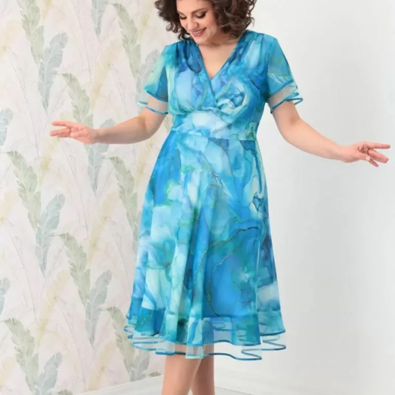 Dana™ - Airy Midi Dress for Women