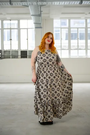 Dawn Dress - Sun print