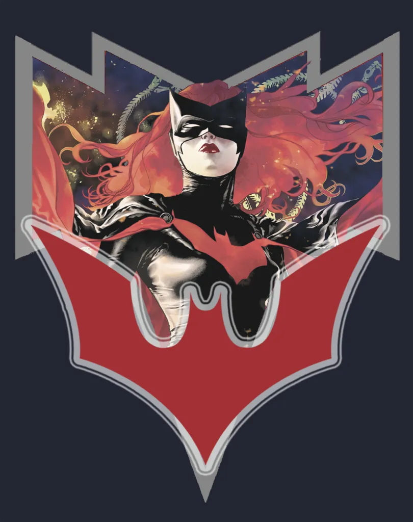 DC Comics Batwoman Logo Elegy Men's T-shirt