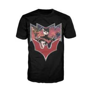 DC Comics Batwoman Logo Elegy Men's T-shirt