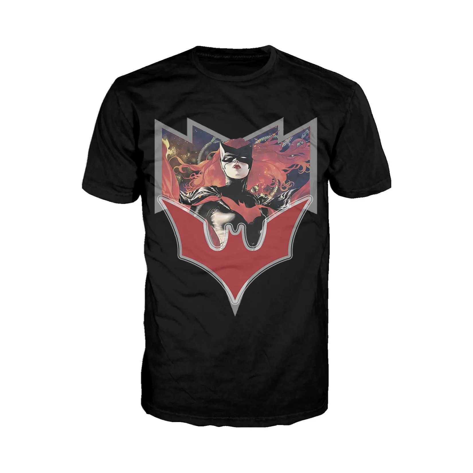DC Comics Batwoman Logo Elegy Men's T-shirt