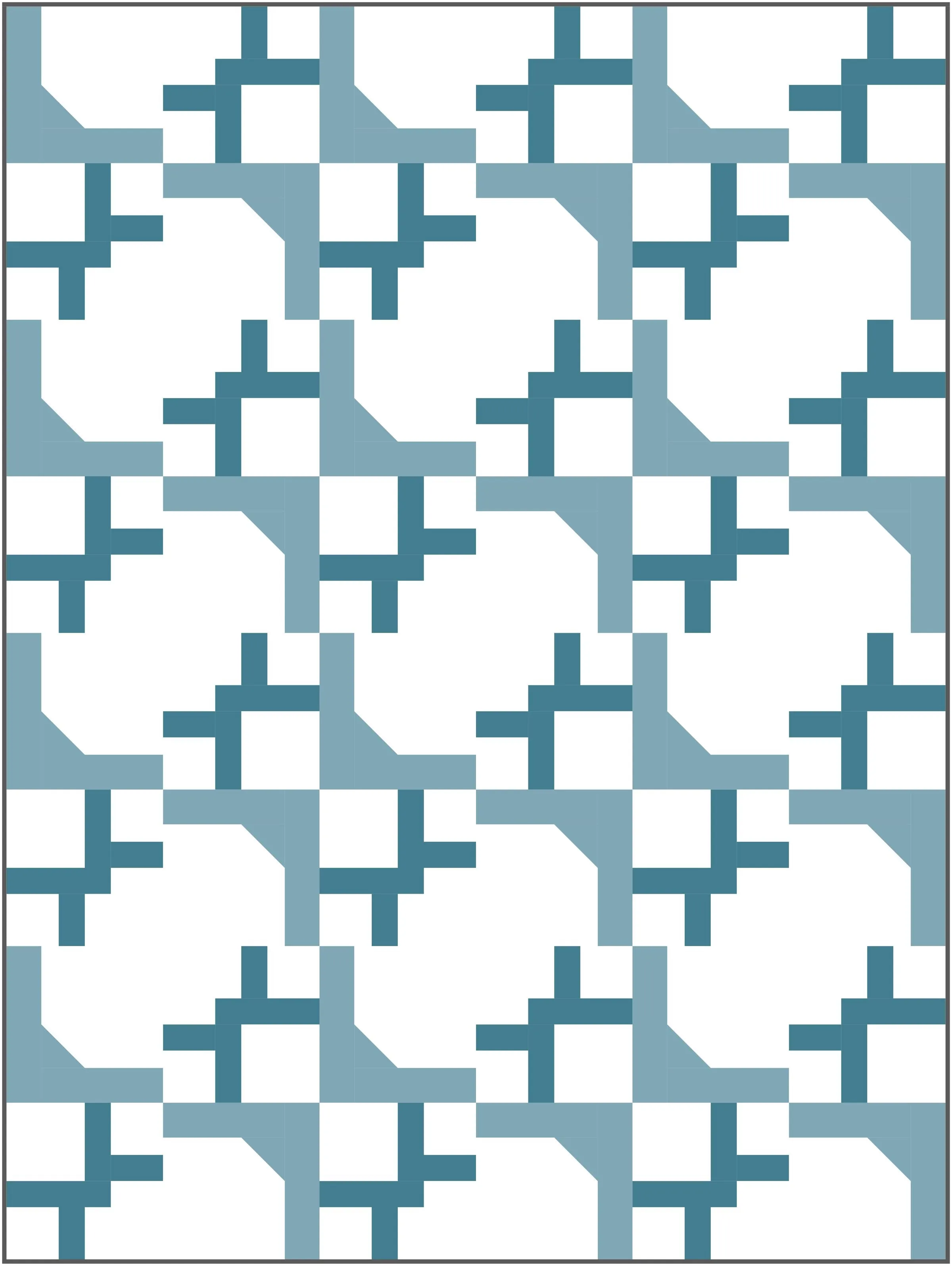 Diamonds Quilt Block Pattern