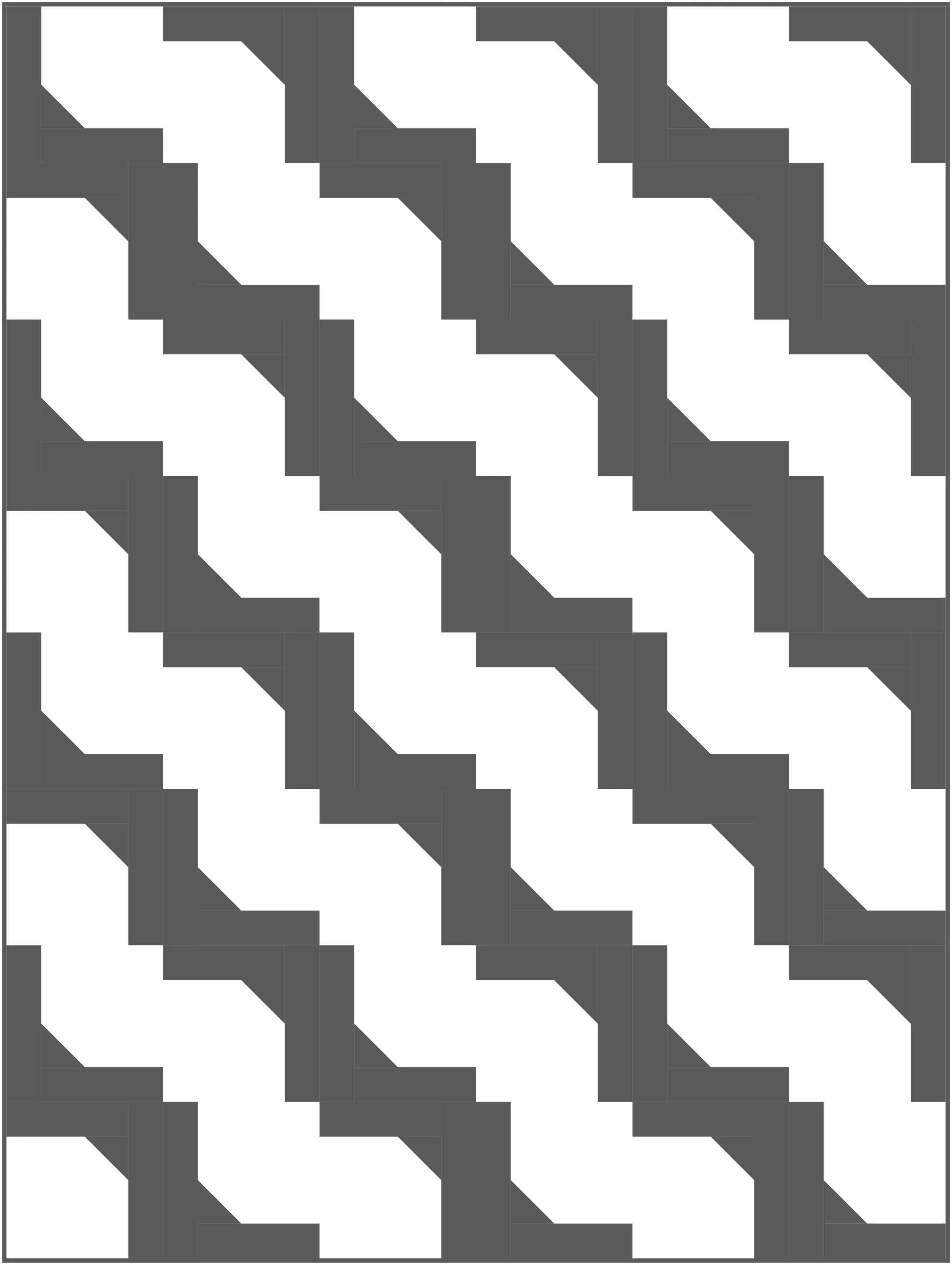Diamonds Quilt Block Pattern