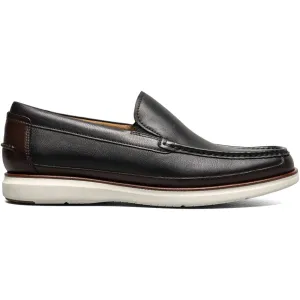 Florsheim Tropics Black Multi Moc Toe Venetian Slip On Shoes