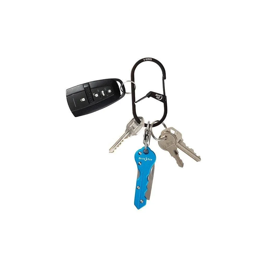 G-SERIES(TM) DUAL CHAMBER CARABINER, black - size 2