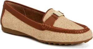 Giani Bernini Womens Dailyn Solid Moccasin Loafers, Natural Tan Linen, 10