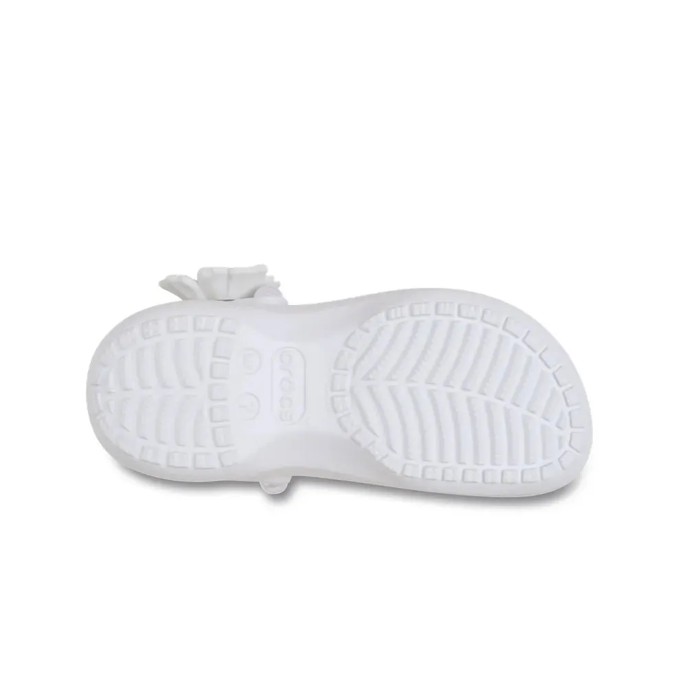 Giày Clog Nữ Crocs Classic Platform Bouquet - Moonlight